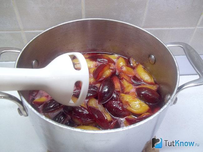 Сливы отварены
