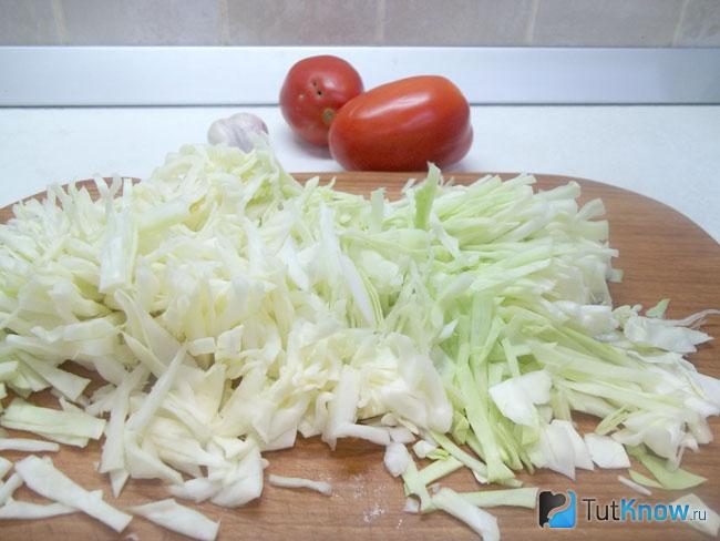 Капуста нашинкована