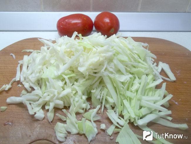 Капуста нашинкована