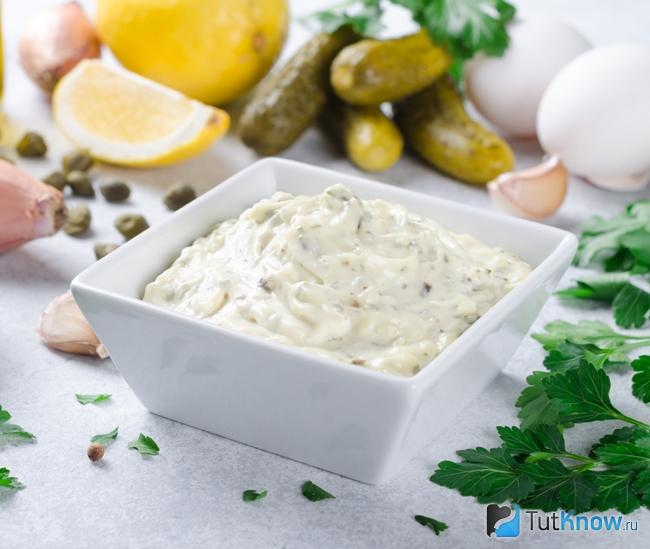 Французский соус ремулад