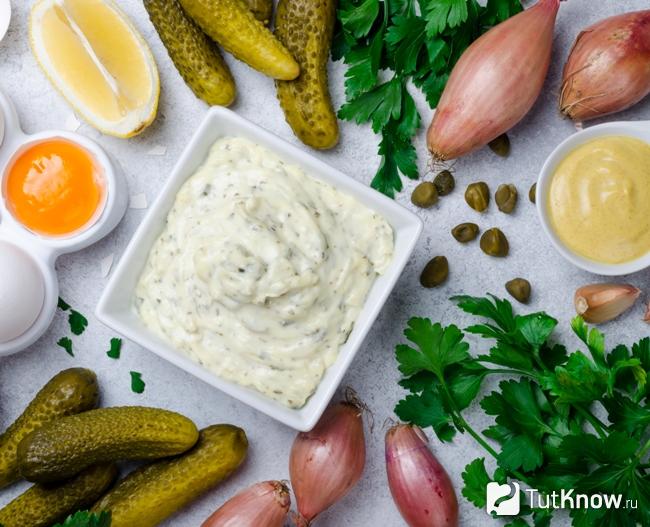 Как выглядит французский соус ремулад