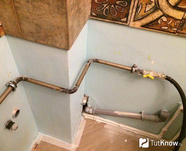 Металлический газопровод