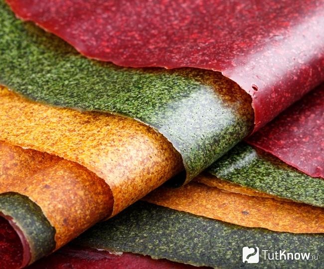 Как выглядит пастила тклапи