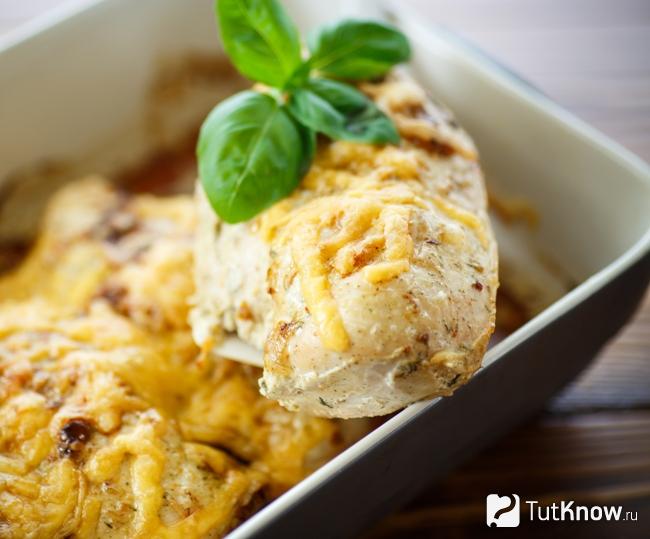 Запеченная куриная грудка