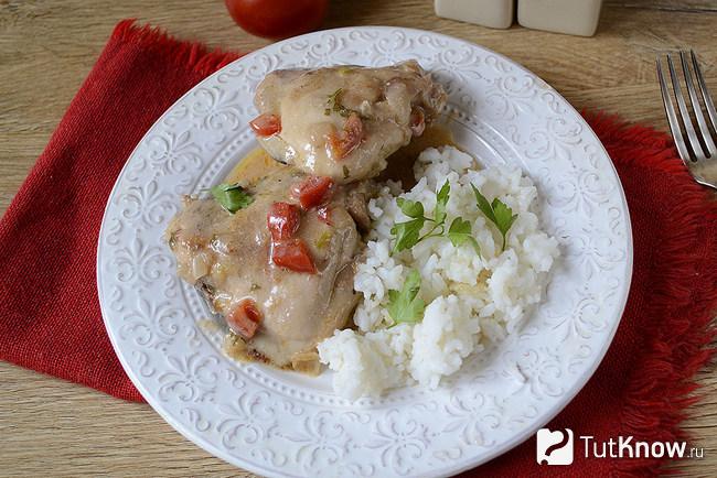 Паприкаш из курицы готов к употреблению