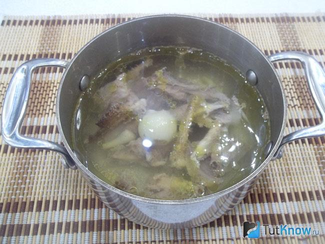 Сварен бульон