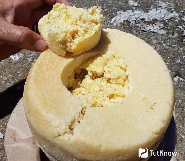 Как выглядит сыр Масу Кацу