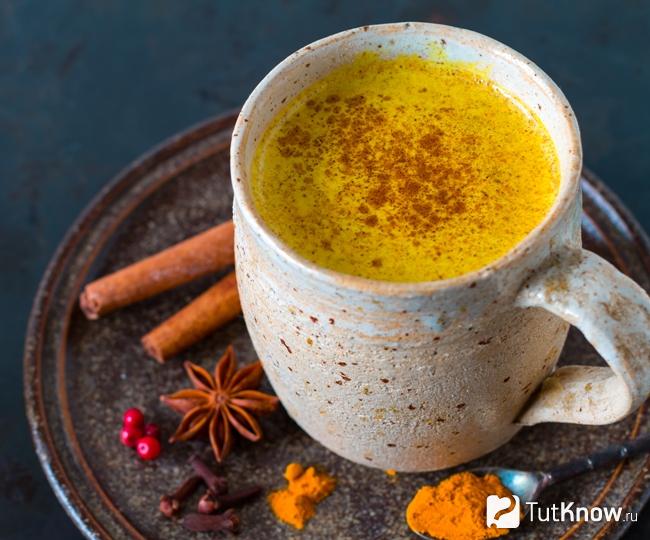 Чай с куркумой для похудения