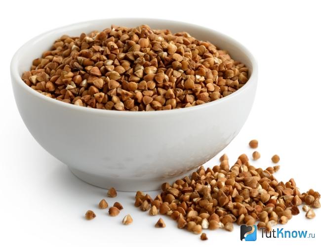 Гречневая крупа как продукт для похудения