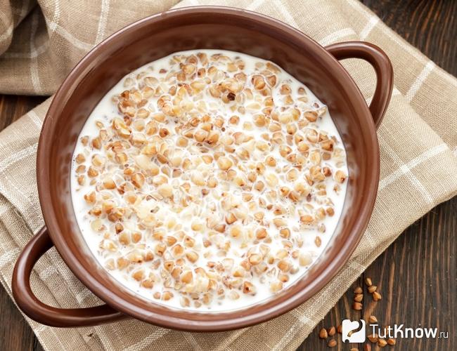 Гречка с кефиром для похудения