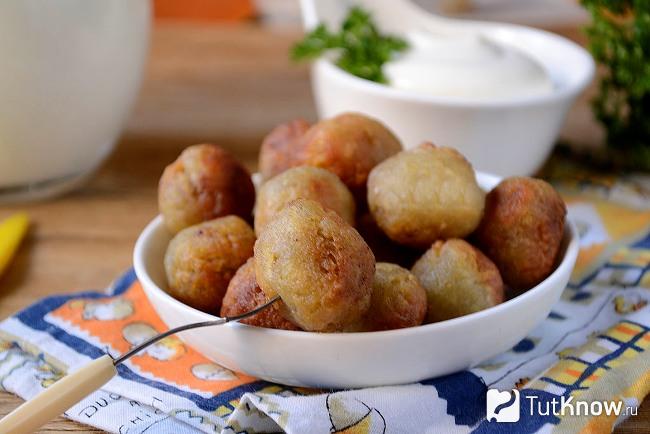 Картофельные шарики
