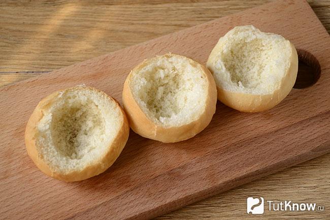 Формочки для жульена из булочек