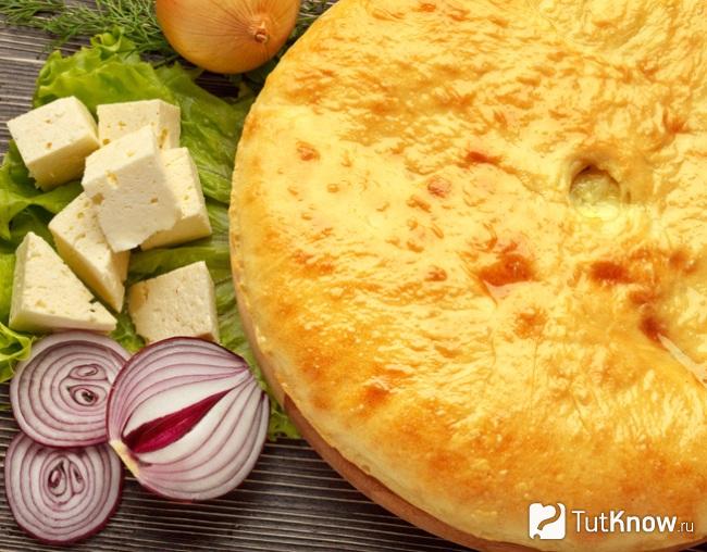 Осетинский пирог с сыром