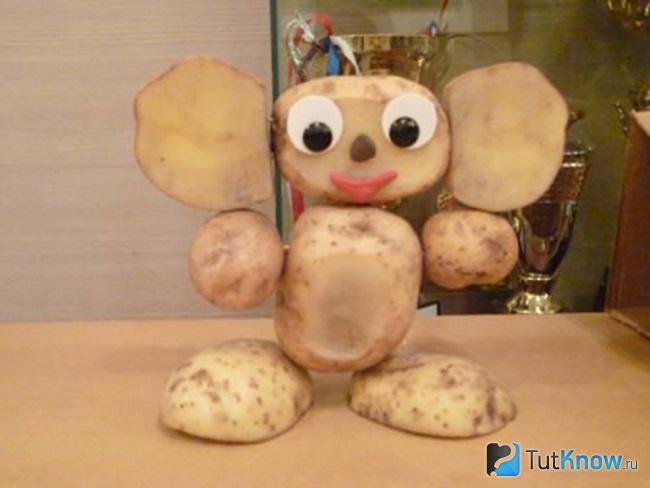 Картофельный Чебурашка