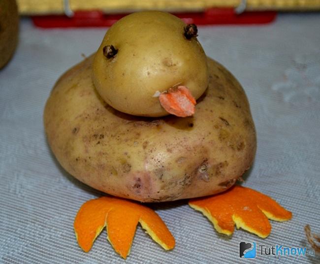 Картофельная утка
