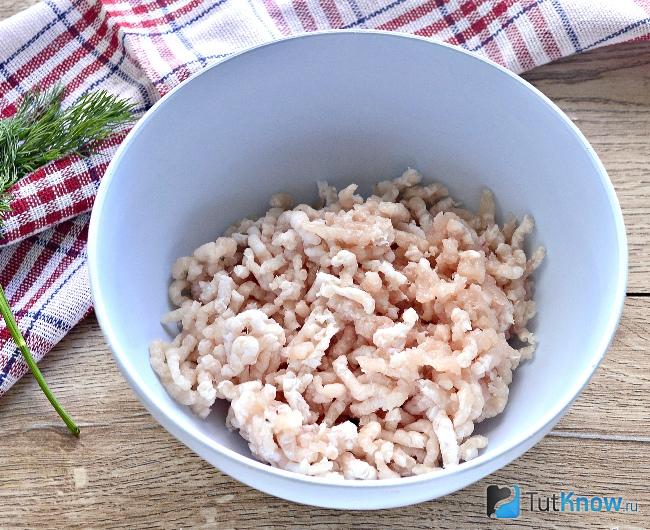 Фарш из куриного мяса