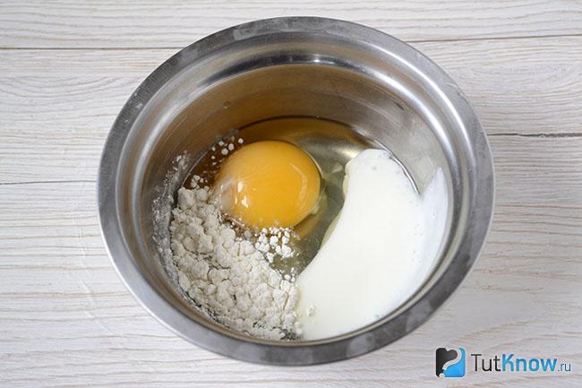 Ингредиенты для приготовления кляра для рыбы