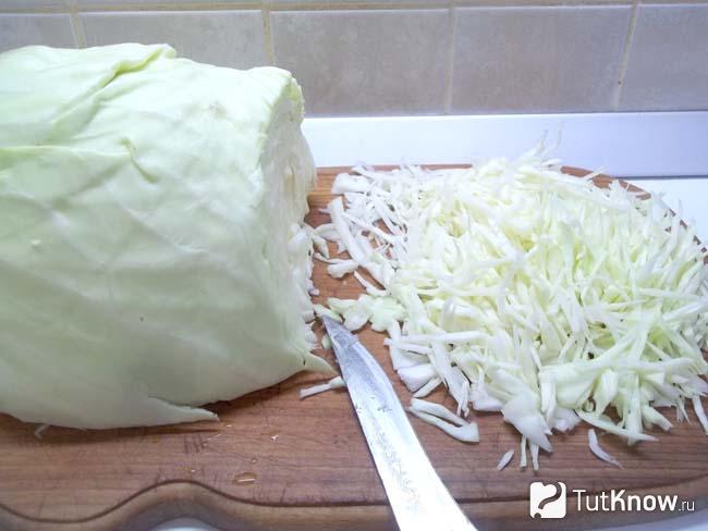 Капуста нашинкована