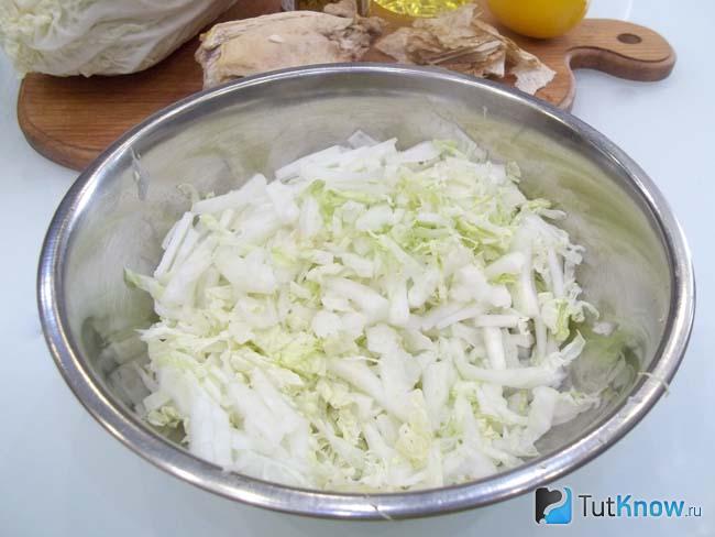 Капуста нашинкована