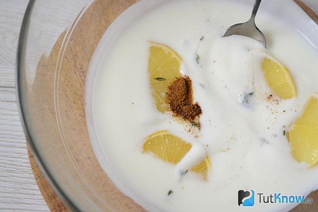 Маринад для куриного мяса