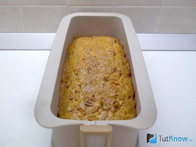 Готовый морковный кекс