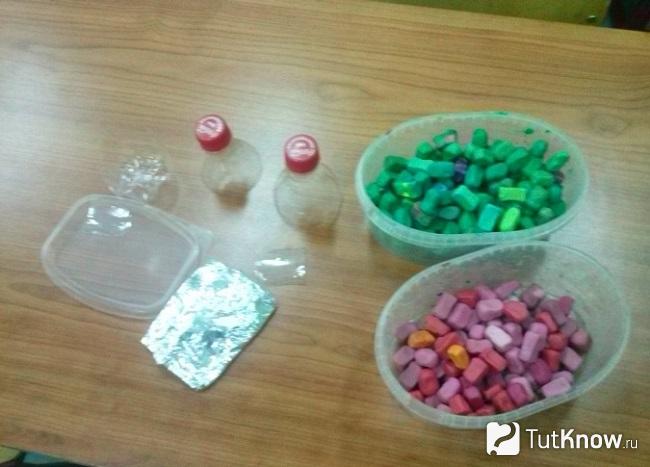 Заготовки для пластилинового замка