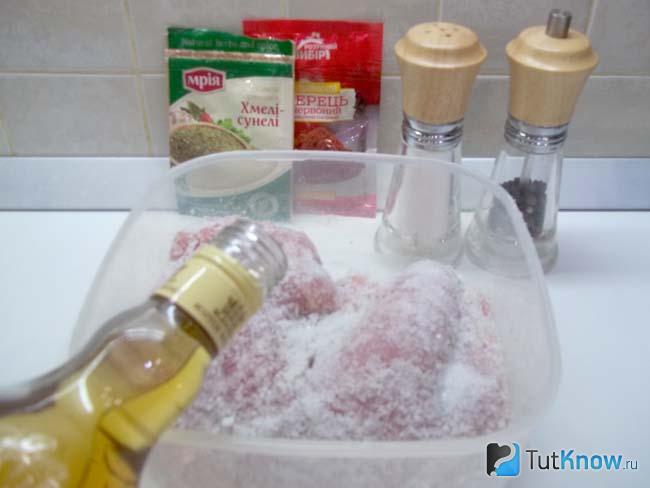 Филе полито виски