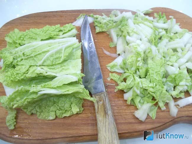 Капуста нашинкована