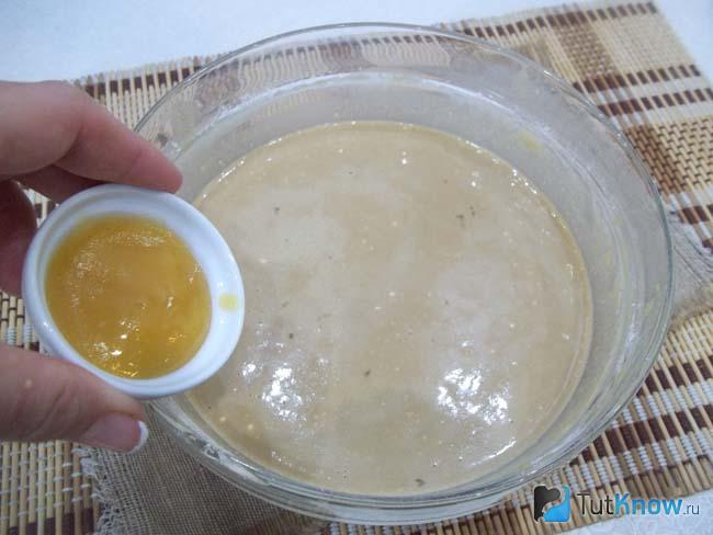К продуктам добавлен мед
