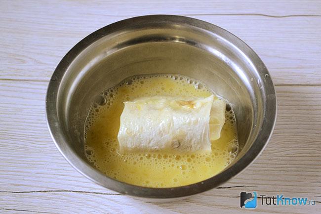 Конвертики из лаваша в кляре