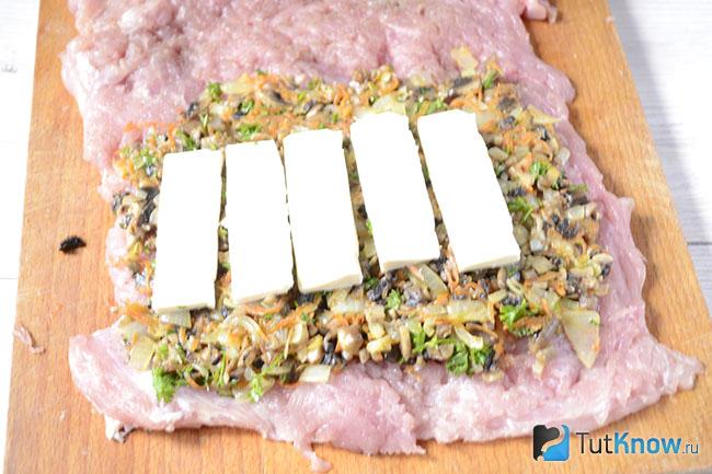 Начинка для рулета на мясе