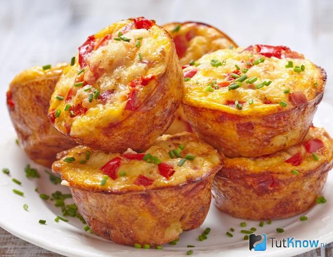 Маффин с Голландским сыром