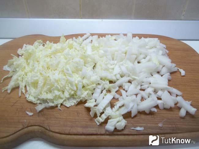 Капуста нашинкована