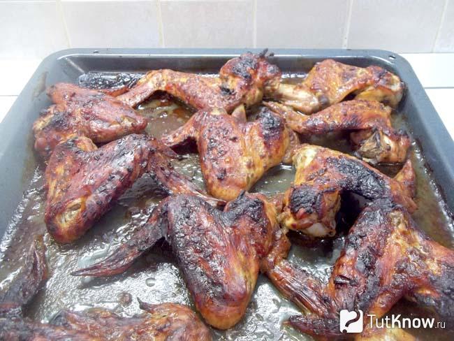 Готовые куриные крылышки по-мексикански