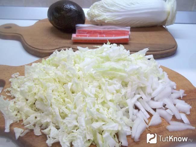 Капуста нашинкована