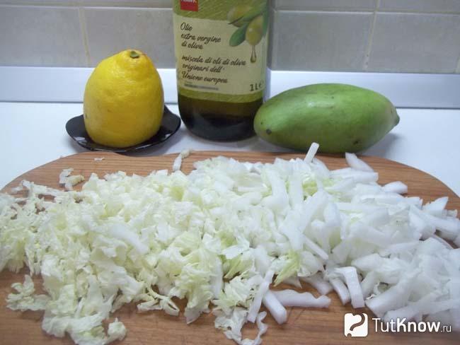 Капуста нашинкована