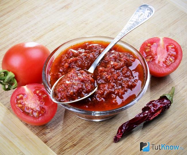 Индийский чатни из томатов