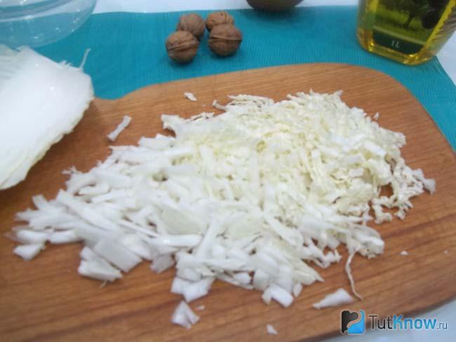 Капуста нашинкована