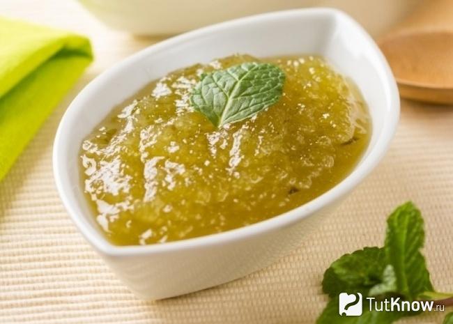 Варенье из огурцов с мятой и лаймом