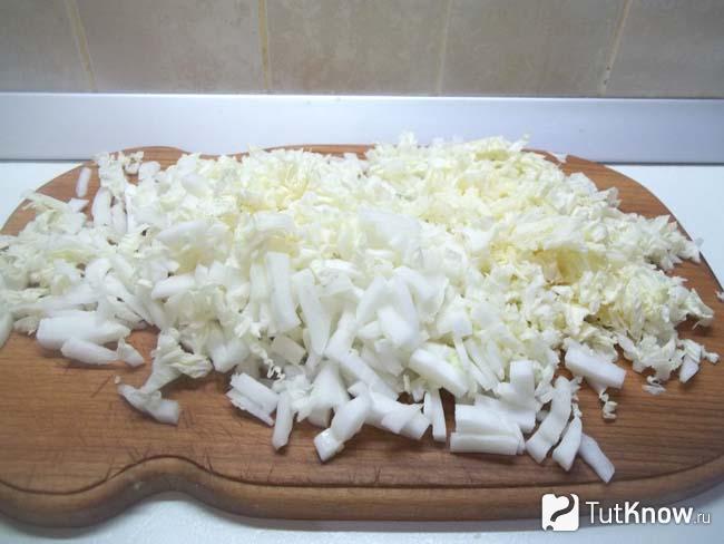 Капуста нашинкована