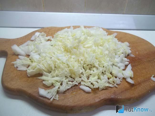 Капуста нашинкована