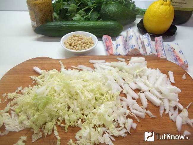 Капуста нашинкована