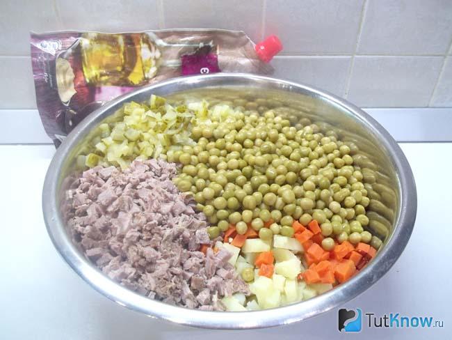 Все продукты соединены