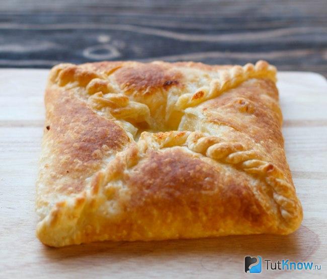 Слоеное хачапури с сыром Чанах