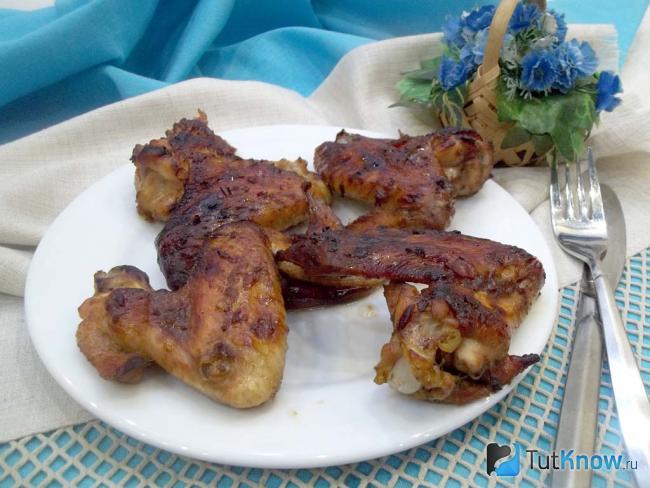 Готовые куриные крылышки по-мексикански