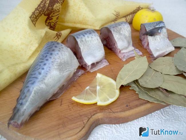 Готовая скумбрия сухого посола