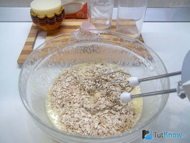 К продуктам добавлена овсянка