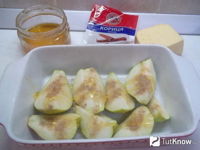 Груши политы медом