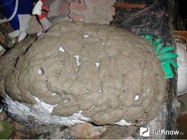 Создание декоративного камня из цемента