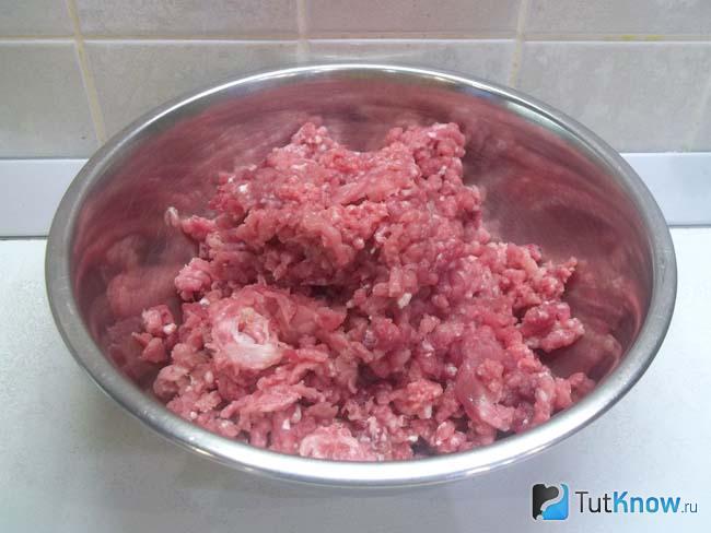 Мясо перекручено